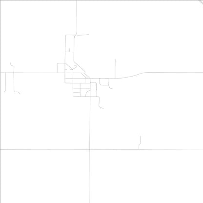 ROAD MAP OF STOCKWELL, INDIANA BY MAPBAKES