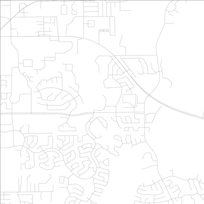 ROAD MAP OF OVIEDO, FLORIDA BY MAPBAKES