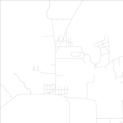 ROAD MAP OF PAISLEY, FLORIDA BY MAPBAKES