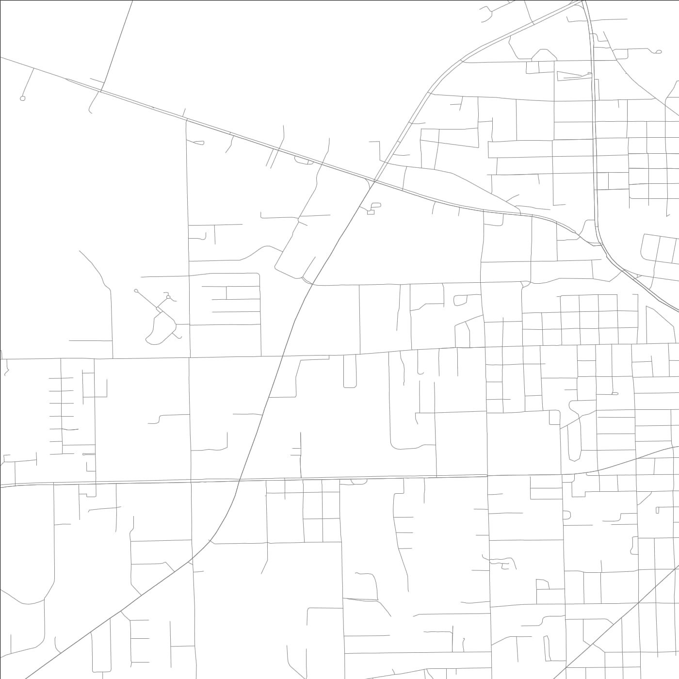 ROAD MAP OF PALATKA, FLORIDA BY MAPBAKES