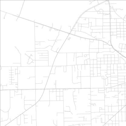 ROAD MAP OF PALATKA, FLORIDA BY MAPBAKES