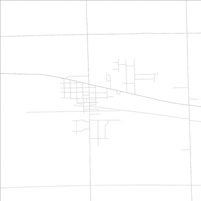 ROAD MAP OF SWEETSER, INDIANA BY MAPBAKES