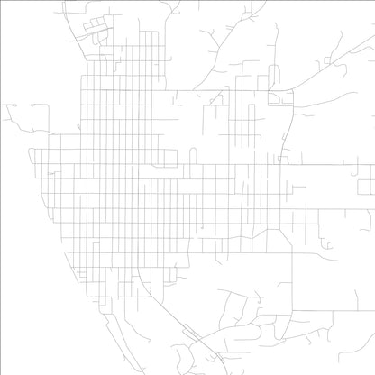 ROAD MAP OF TELL CITY, INDIANA BY MAPBAKES