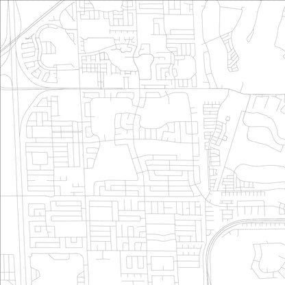 ROAD MAP OF PALM SPRINGS NORTH, FLORIDA BY MAPBAKES