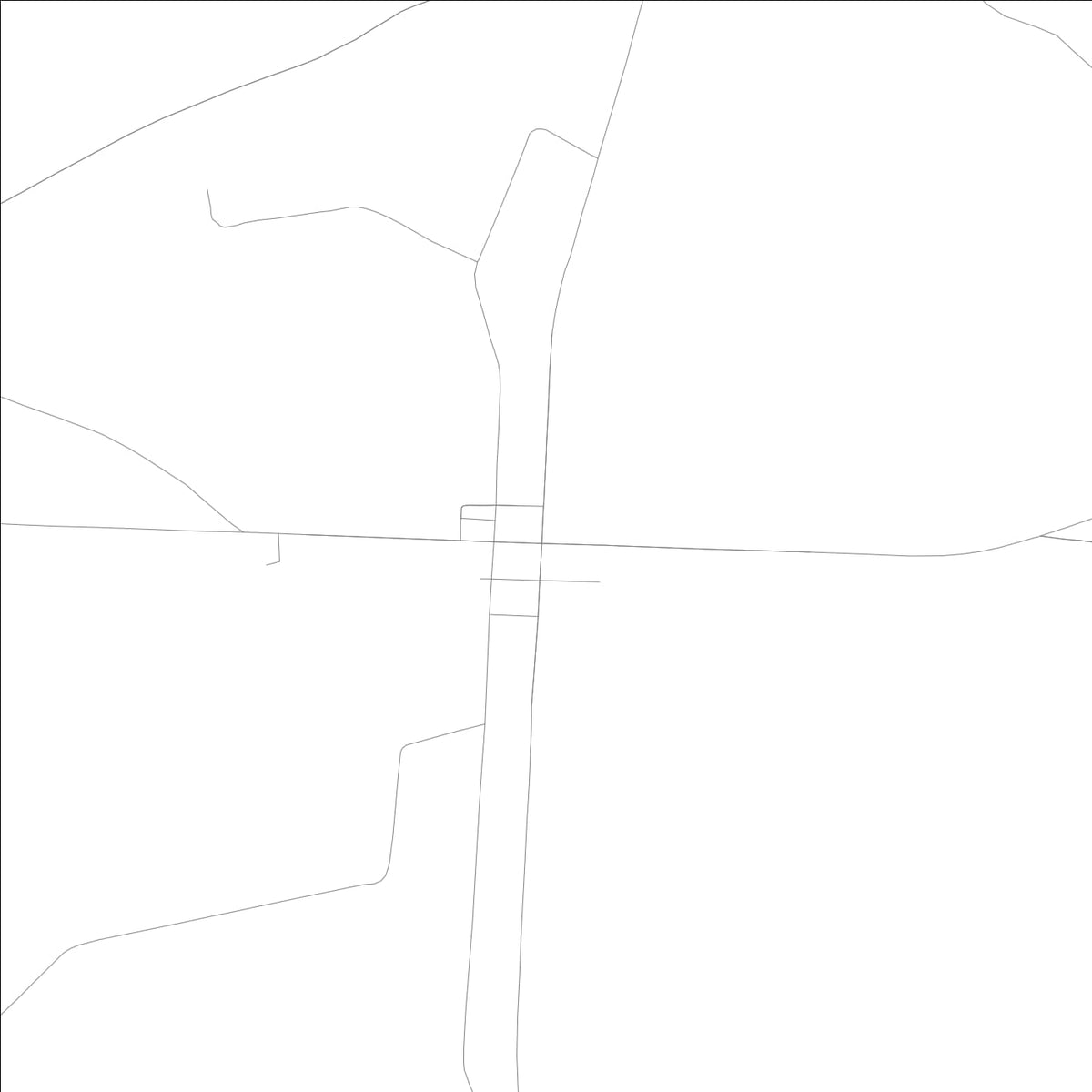 ROAD MAP OF VIDETTE, GEORGIA BY MAPBAKES