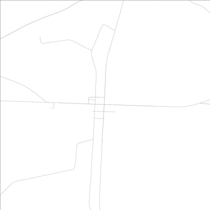 ROAD MAP OF VIDETTE, GEORGIA BY MAPBAKES