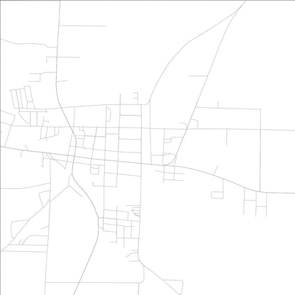 ROAD MAP OF VIENNA, GEORGIA BY MAPBAKES