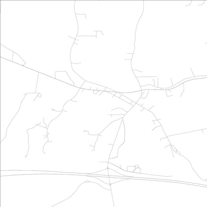 ROAD MAP OF WACO, GEORGIA BY MAPBAKES