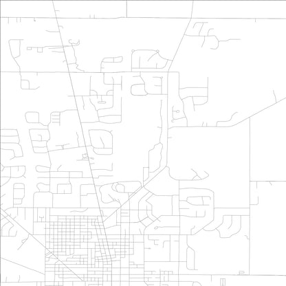 ROAD MAP OF ULEN, INDIANA BY MAPBAKES