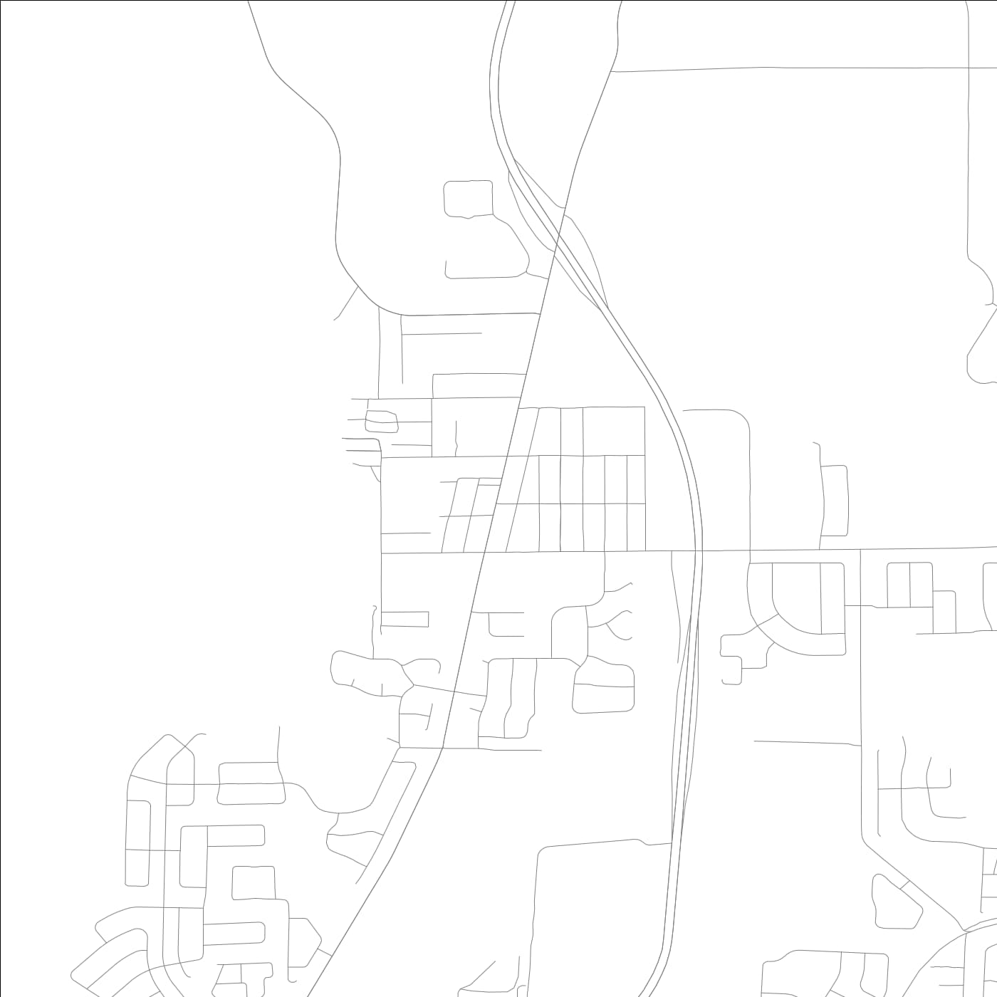 ROAD MAP OF PARADISE HEIGHTS, FLORIDA BY MAPBAKES