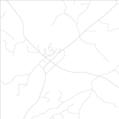 ROAD MAP OF WALESKA, GEORGIA BY MAPBAKES