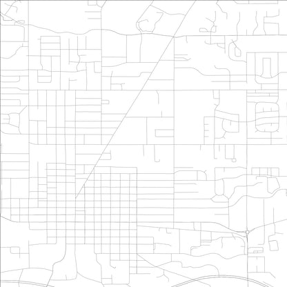 ROAD MAP OF TRAIL CREEK, INDIANA BY MAPBAKES
