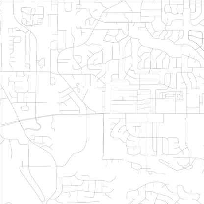 ROAD MAP OF WARNER ROBINS, GEORGIA BY MAPBAKES
