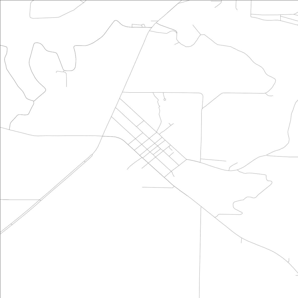 ROAD MAP OF WARWICK, GEORGIA BY MAPBAKES