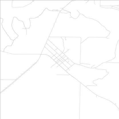 ROAD MAP OF WARWICK, GEORGIA BY MAPBAKES