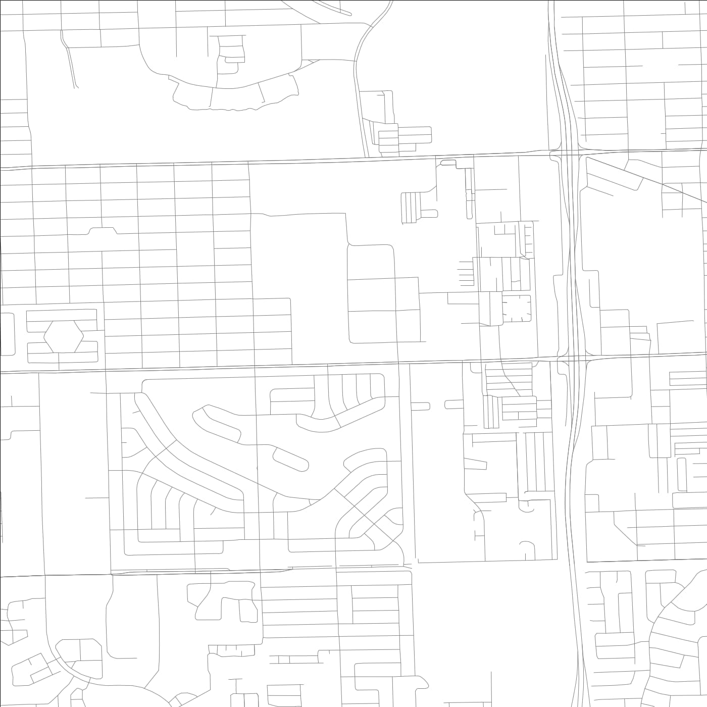 ROAD MAP OF PEMBROKE PARK, FLORIDA BY MAPBAKES