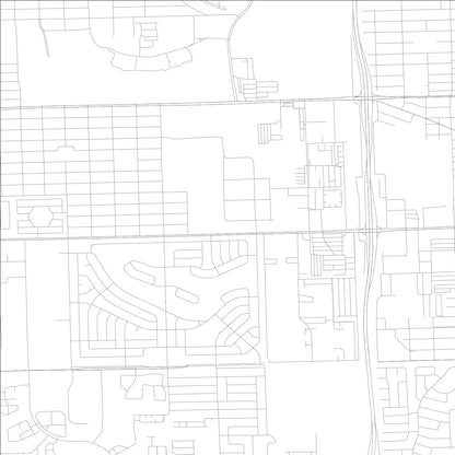 ROAD MAP OF PEMBROKE PARK, FLORIDA BY MAPBAKES