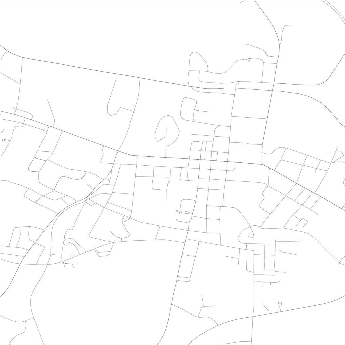 ROAD MAP OF WASHINGTON, GEORGIA BY MAPBAKES