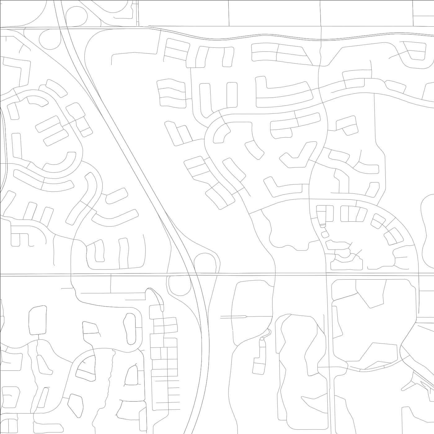 ROAD MAP OF PEMBROKE PINES, FLORIDA BY MAPBAKES