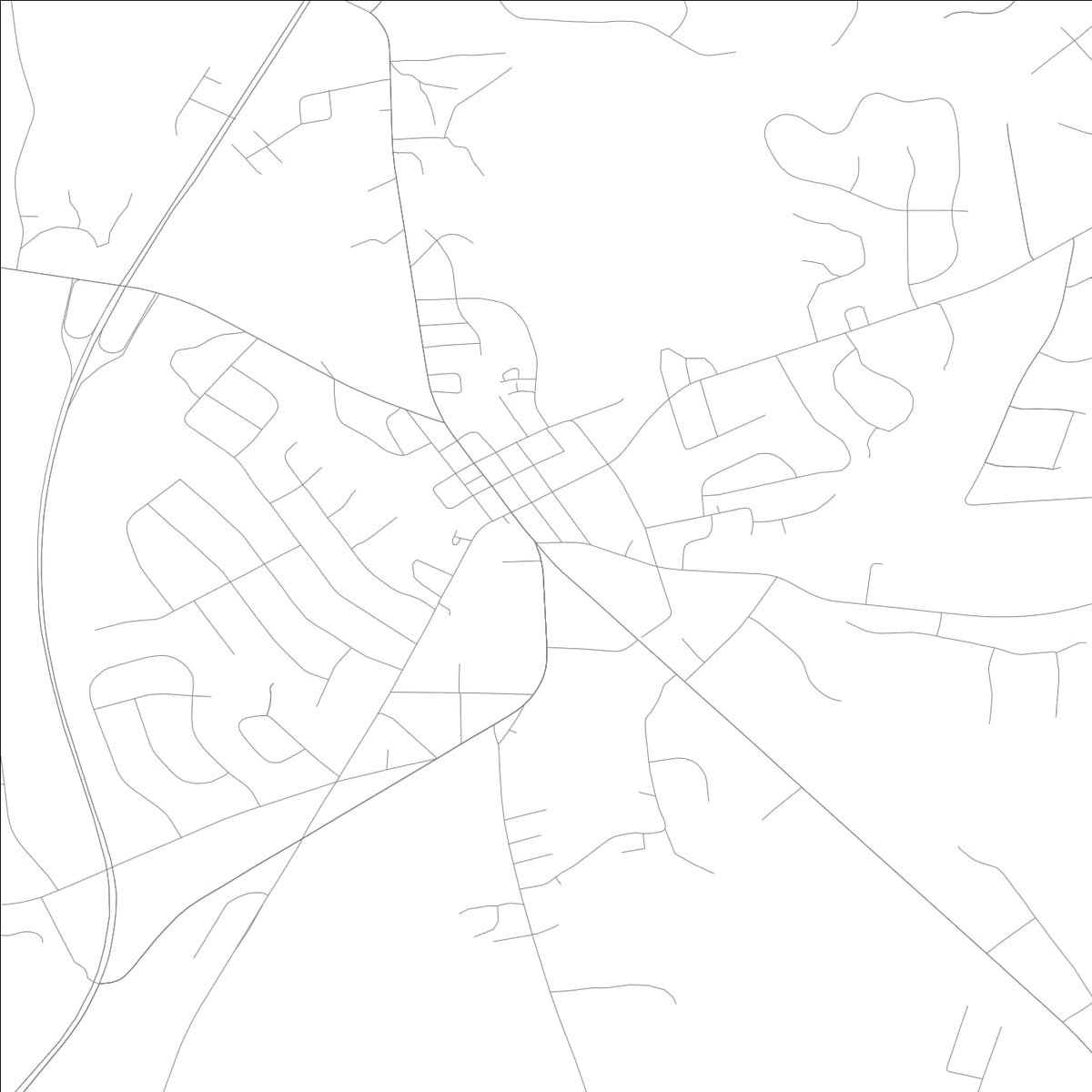 ROAD MAP OF WATKINSVILLE, GEORGIA BY MAPBAKES