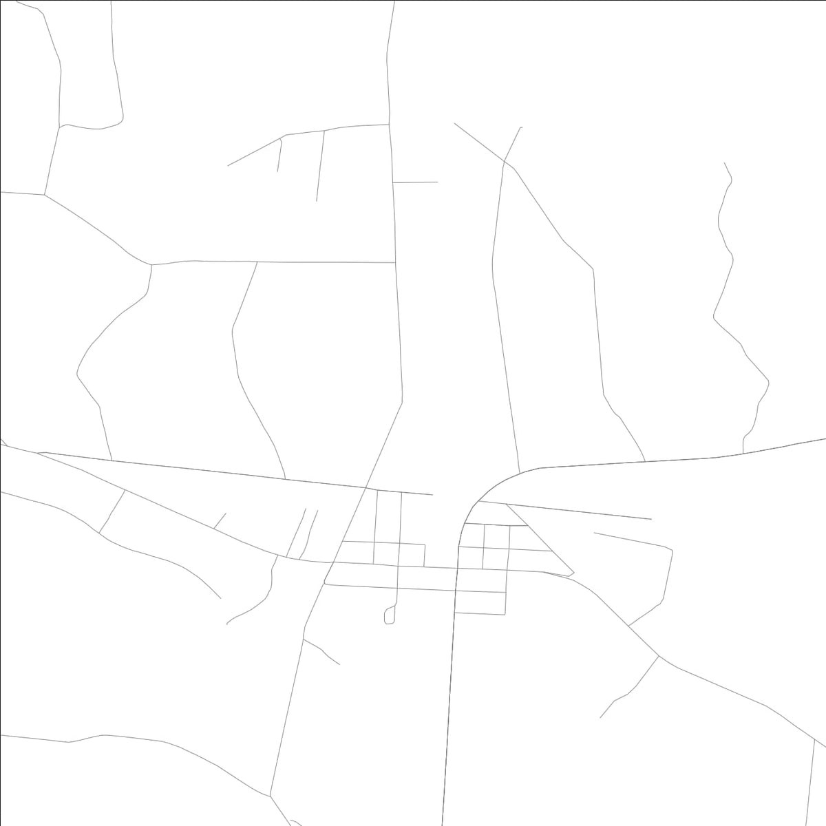 ROAD MAP OF WAVERLY, GEORGIA BY MAPBAKES