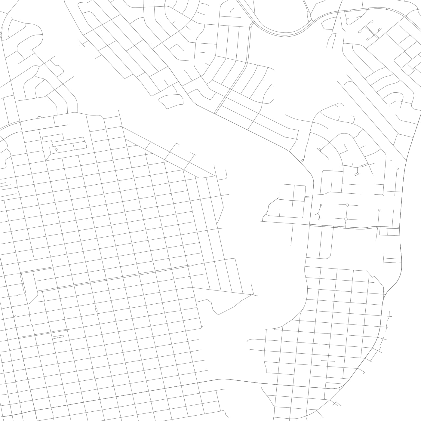 ROAD MAP OF PENSACOLA, FLORIDA BY MAPBAKES