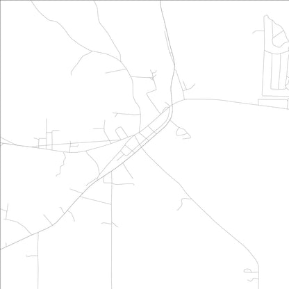ROAD MAP OF WAVERLY HALL, GEORGIA BY MAPBAKES