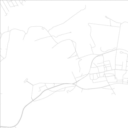 ROAD MAP OF PENSACOLA STATION, FLORIDA BY MAPBAKES