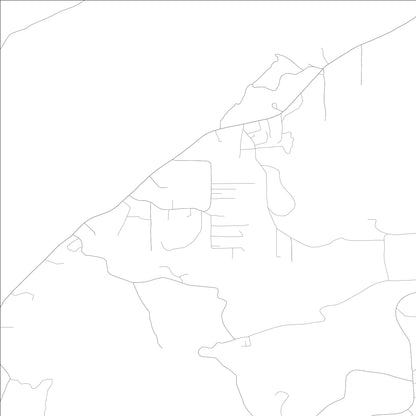 ROAD MAP OF WEST BROW, GEORGIA BY MAPBAKES