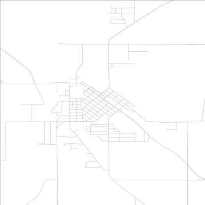 ROAD MAP OF WALKERTON, INDIANA BY MAPBAKES