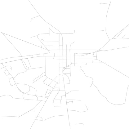 ROAD MAP OF WRIGHTSVILLE, GEORGIA BY MAPBAKES