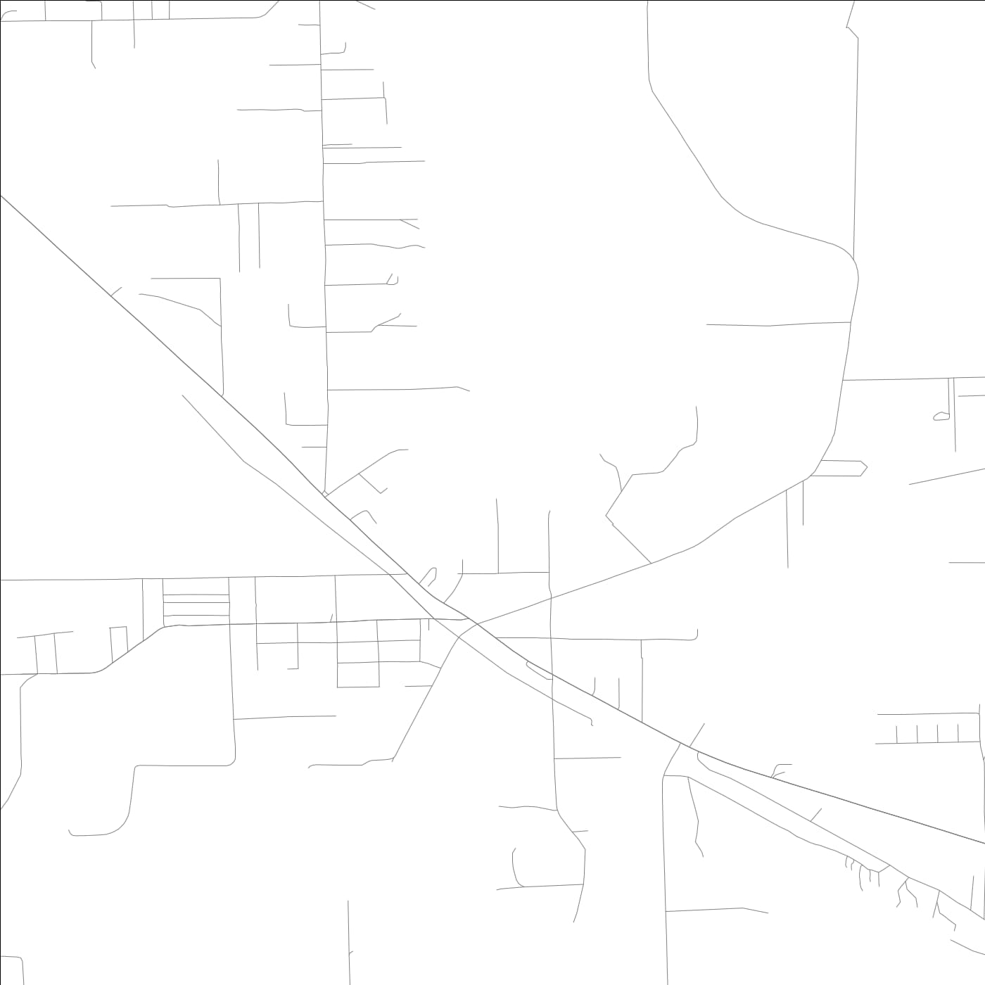 ROAD MAP OF POMONA PARK, FLORIDA BY MAPBAKES