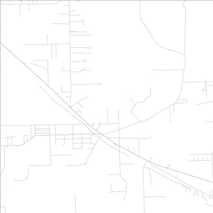 ROAD MAP OF POMONA PARK, FLORIDA BY MAPBAKES