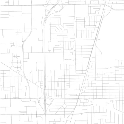 ROAD MAP OF POMPANO BEACH, FLORIDA BY MAPBAKES