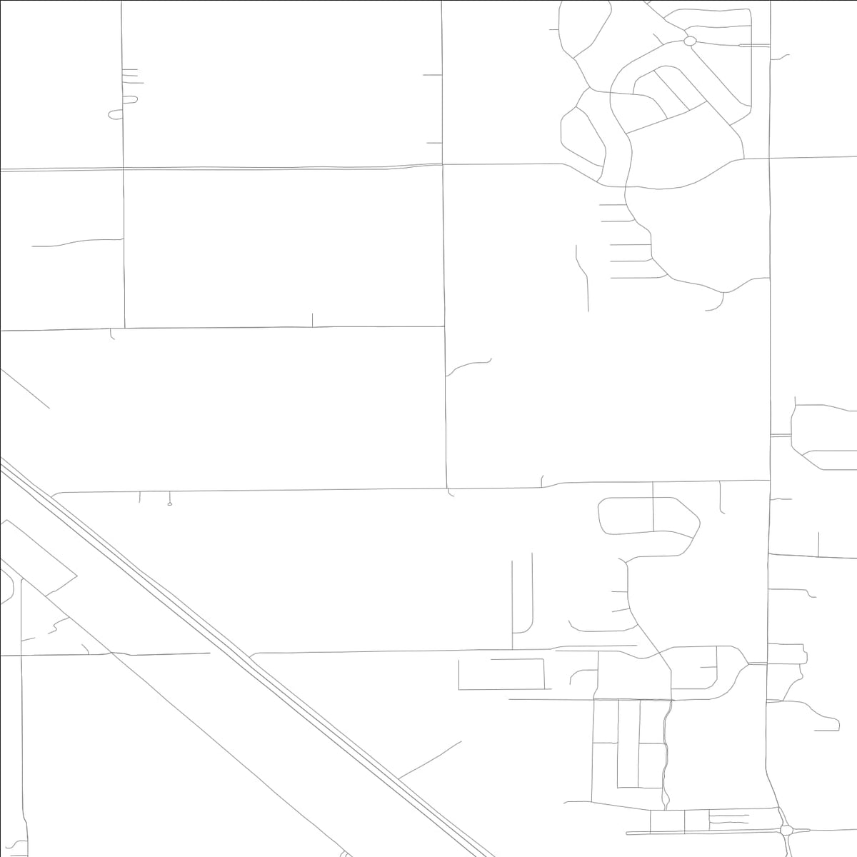 ROAD MAP OF WHITESTOWN, INDIANA BY MAPBAKES