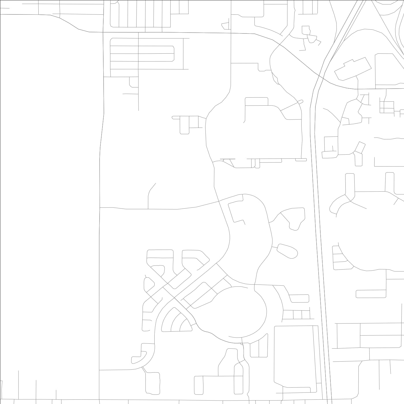 ROAD MAP OF PROGRESS VILLAGE, FLORIDA BY MAPBAKES