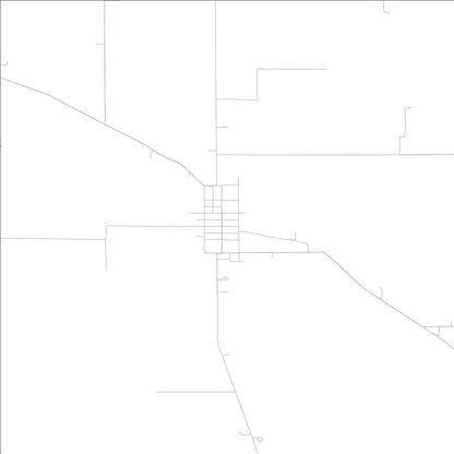 ROAD MAP OF WINGATE, INDIANA BY MAPBAKES