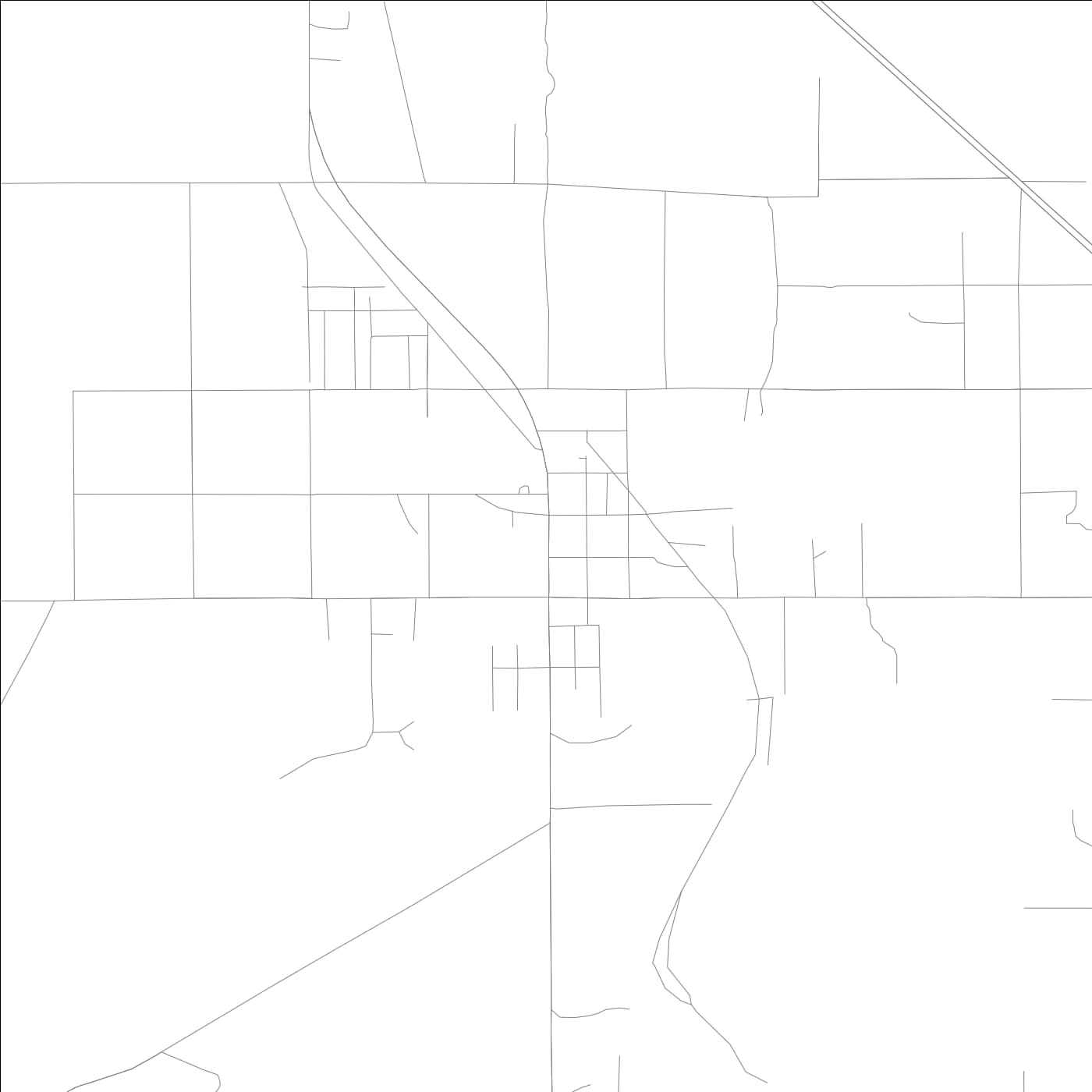 ROAD MAP OF REDDICK, FLORIDA BY MAPBAKES