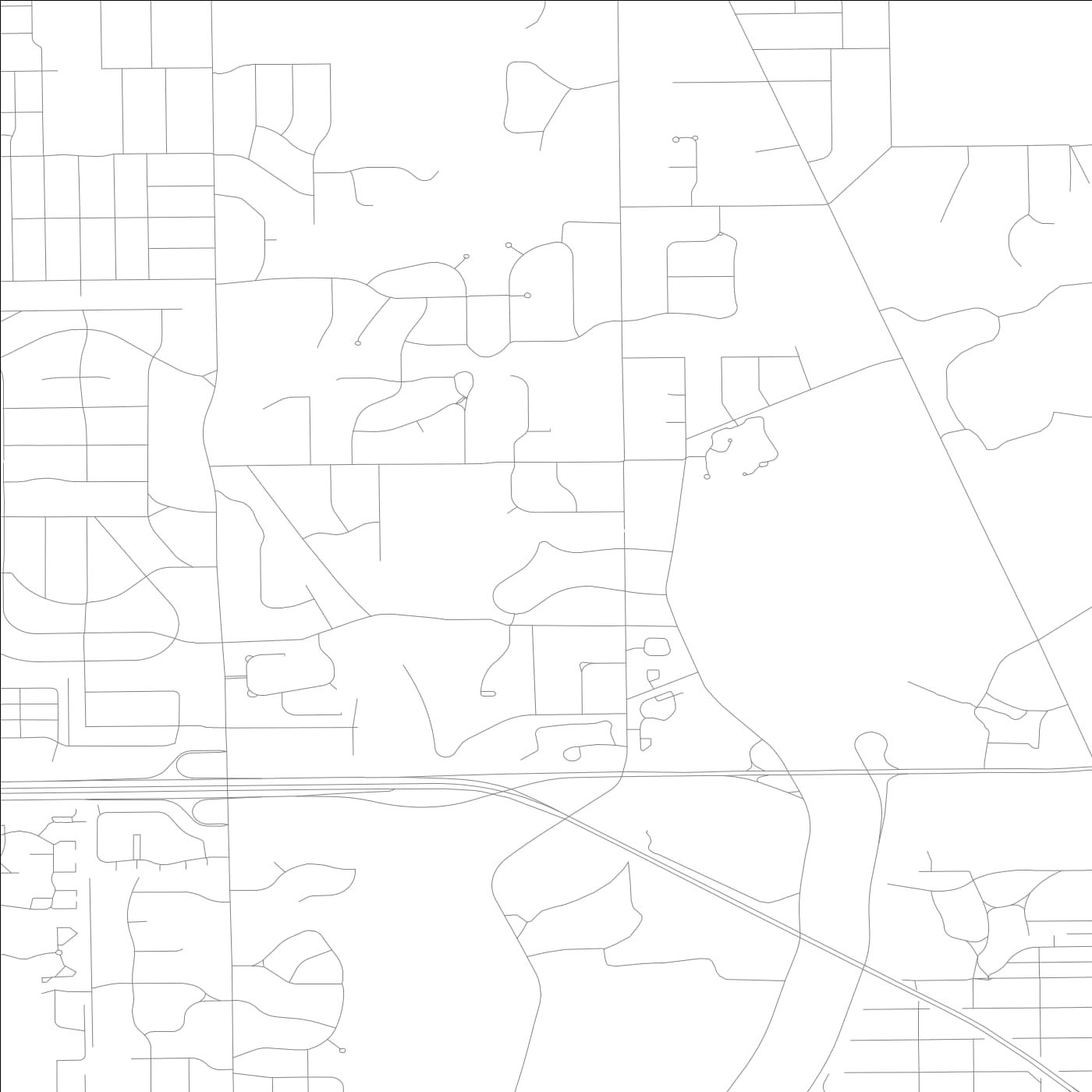 ROAD MAP OF WYNNEDALE, INDIANA BY MAPBAKES