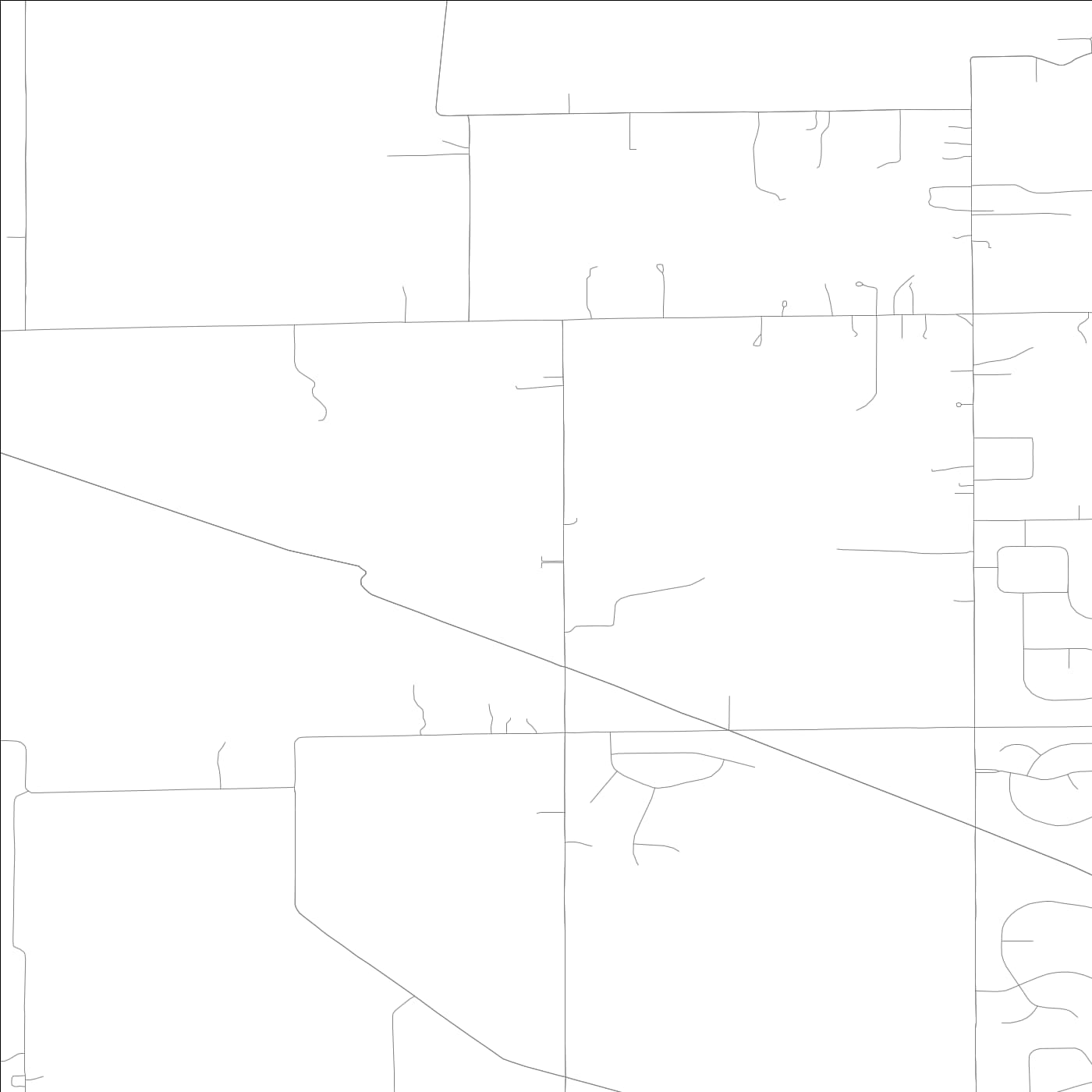 ROAD MAP OF ZIONSVILLE, INDIANA BY MAPBAKES