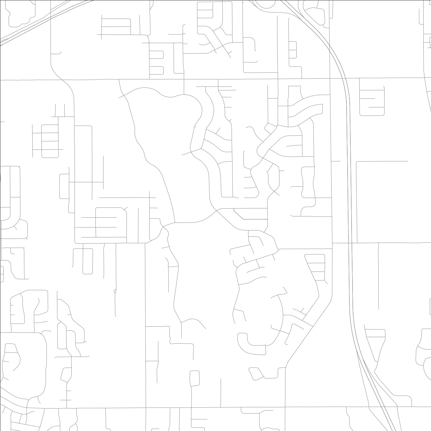 ROAD MAP OF RIO PINAR, FLORIDA BY MAPBAKES