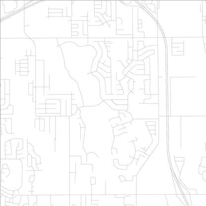 ROAD MAP OF RIO PINAR, FLORIDA BY MAPBAKES