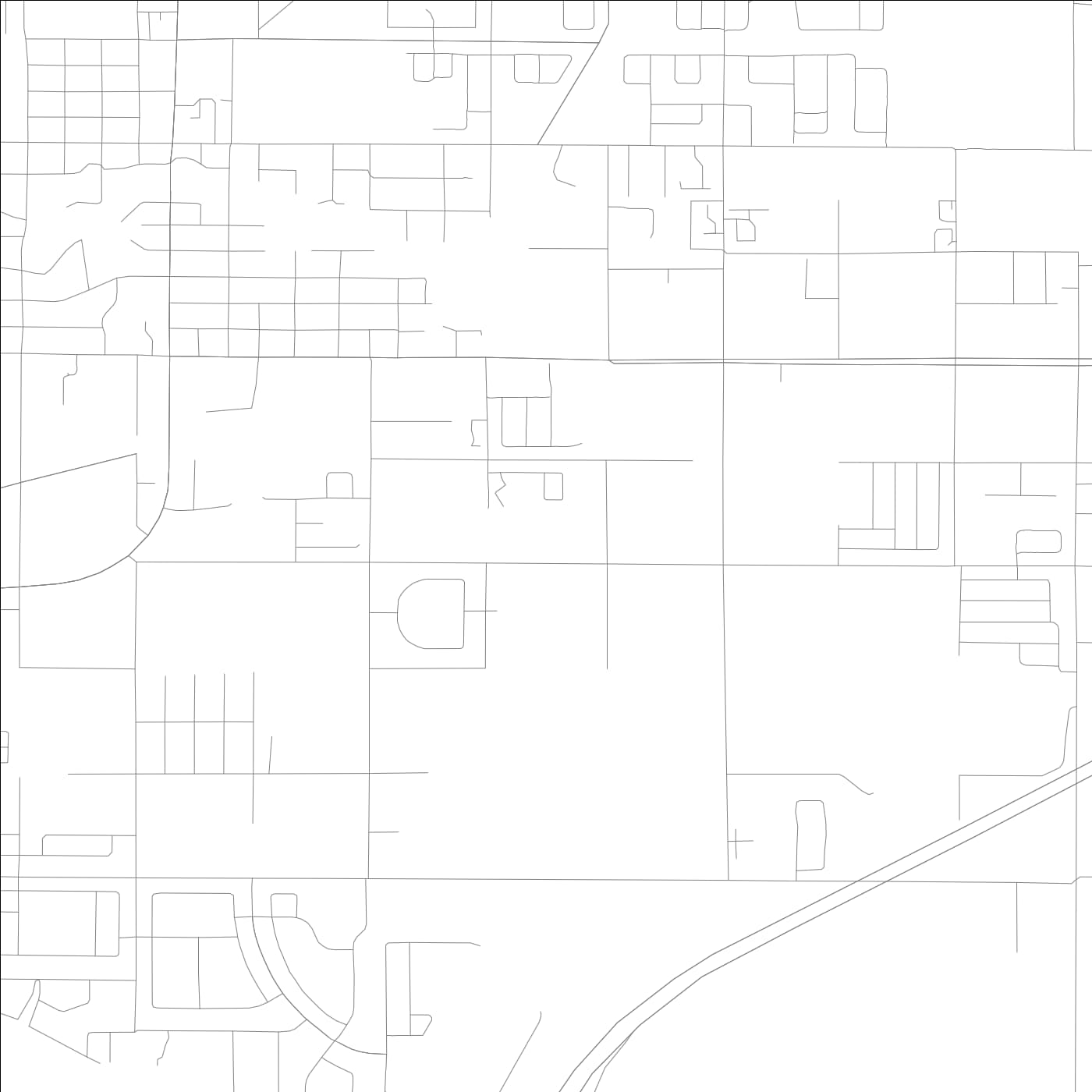 ROAD MAP OF RUSKIN, FLORIDA BY MAPBAKES