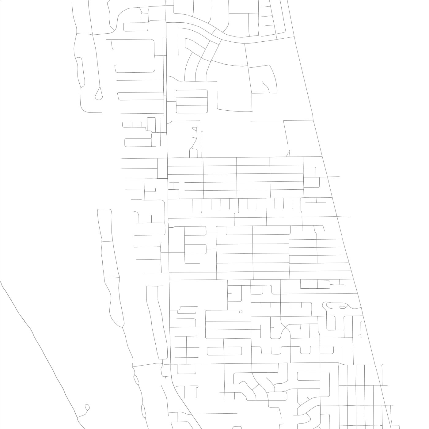 ROAD MAP OF SATELLITE BEACH, FLORIDA BY MAPBAKES