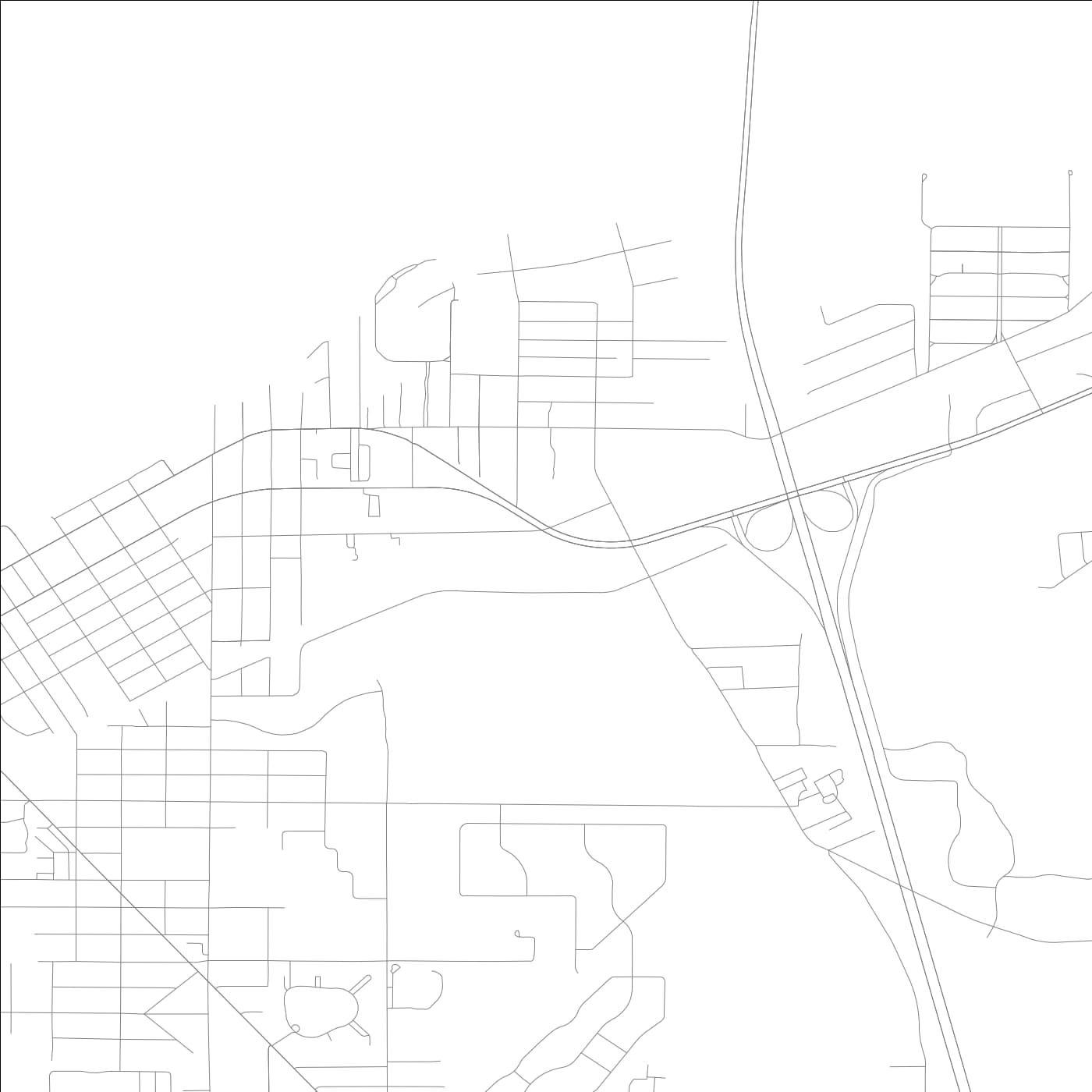 ROAD MAP OF SOLANA, FLORIDA BY MAPBAKES