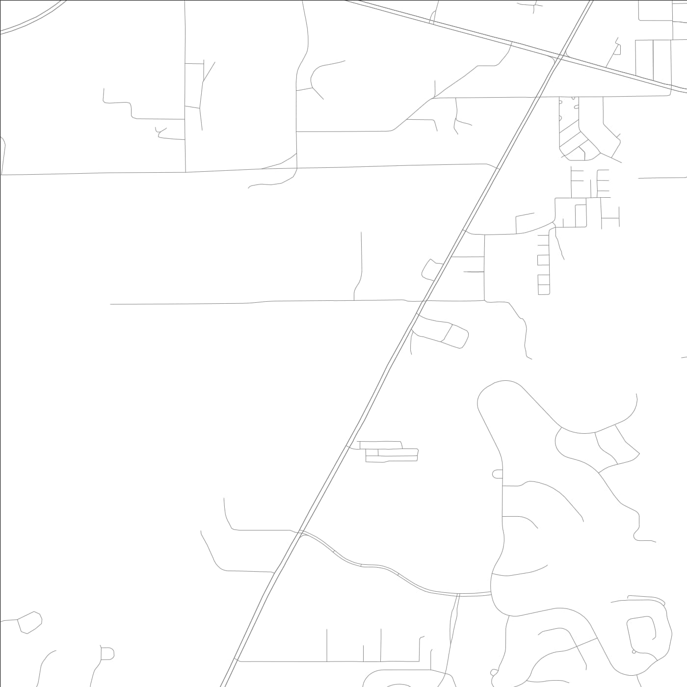 ROAD MAP OF SOUTH BROOKSVILLE, FLORIDA BY MAPBAKES