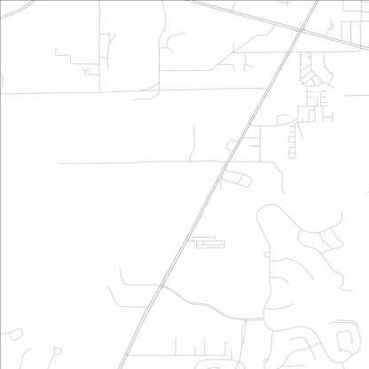 ROAD MAP OF SOUTH BROOKSVILLE, FLORIDA BY MAPBAKES