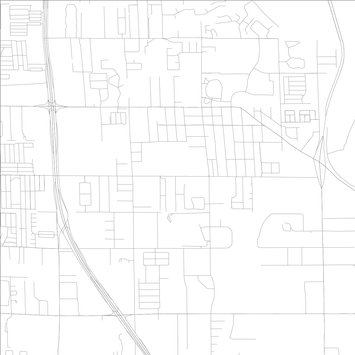 ROAD MAP OF SOUTH HIGHPOINT, FLORIDA BY MAPBAKES