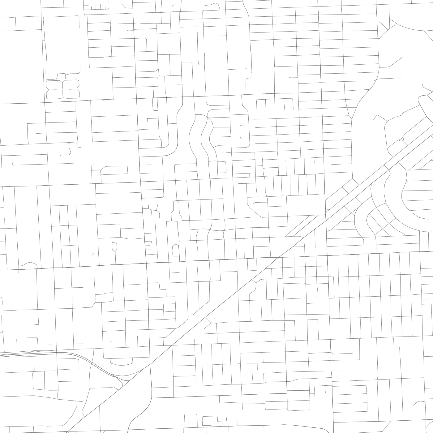 ROAD MAP OF SOUTH MIAMI, FLORIDA BY MAPBAKES