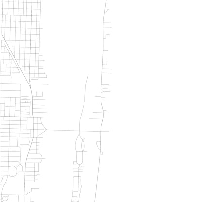 ROAD MAP OF SOUTH PALM BEACH, FLORIDA BY MAPBAKES